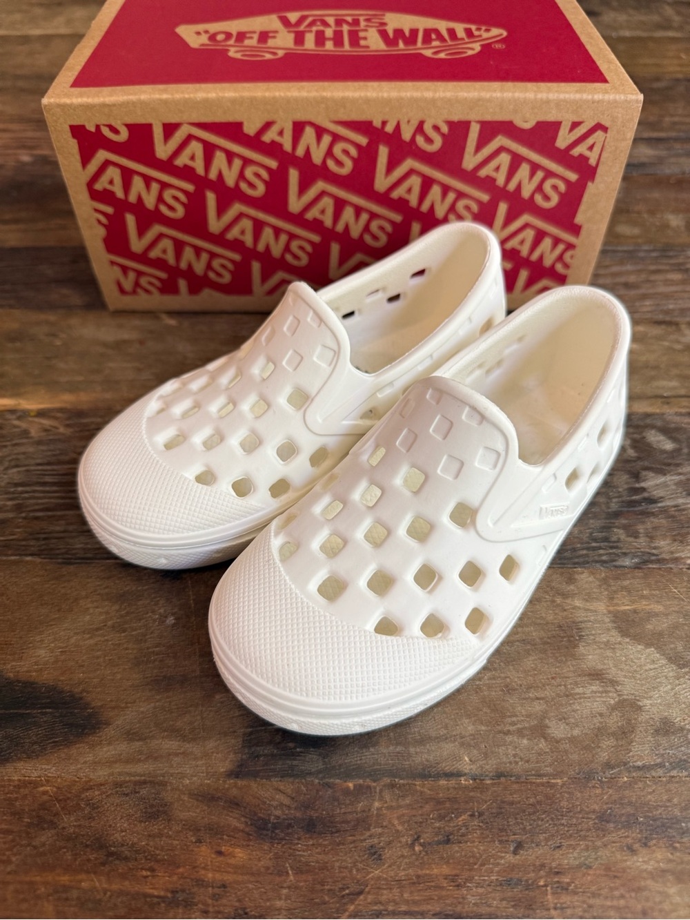 Vans Toddler Slip On TRK Shoes NIB